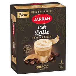 Jarrah Cafe Latte Sachets 8 pack