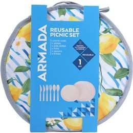 Armada Reusable Picnic Set Assorted each