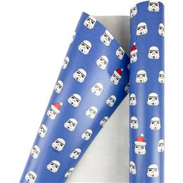 Disney Christmas Licensed Gift Wrap 4m Star War each