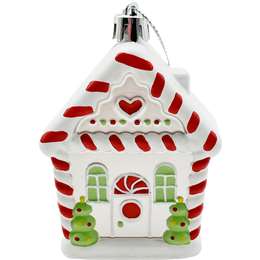 Christmas Traditional Gingerbread House Pastel Decoration each