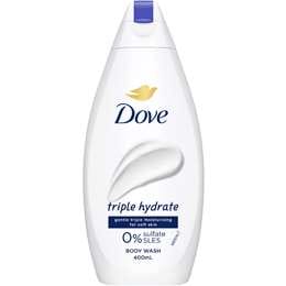 Dove Body Wash Triple Hydrate 400mL