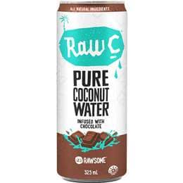 Raw C Pure Coconut Water Infused With Chocolate