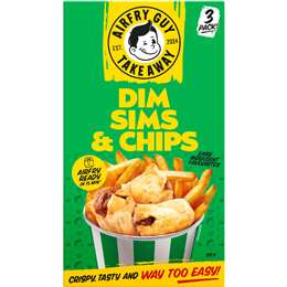 Airfry Guy Dim Sims & Chips 310g