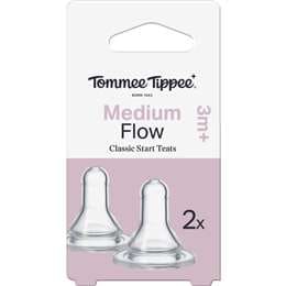 Tommee Tippee Classic Start Teats Medium Flow 3M+