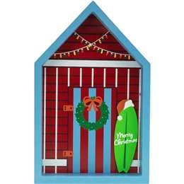 Mirabella Festive Beach Hut Decoration each