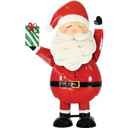 Mirabella Metal Santa each