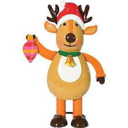 Mirabella Metal Reindeer each