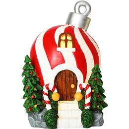 Mirabella Jolly Bauble House Decoration each