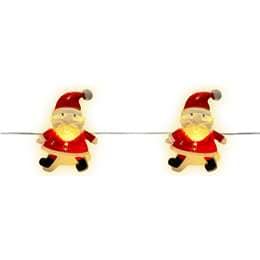 Mirabella 20 LED Santa Wire Lights each