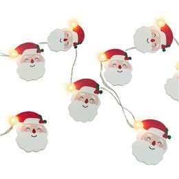 Mirabella Santa String Lights 10 pack