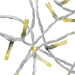 Christmas Adaptor Mains Powered Fairy Lights Warm White 250 pack