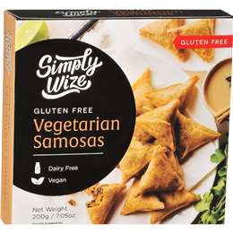 Simply Wize Gluten Free Vegetarian Samosas