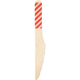 Christmas Wooden Knives 20 pack