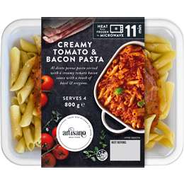 Artisano Creamy Tomato & Bacon Pasta 800g