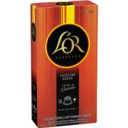 L'Or Passione Ristretto Intensity 12 Coffee Pods 10 pack