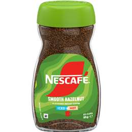 Nescafe Smooth Hazelnut Flavoured Instant Coffee 95g