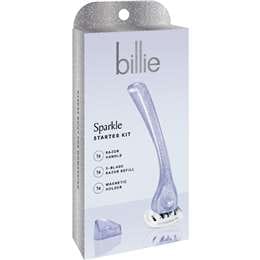 Billie Sparkle Razor Blade Starter Kit each