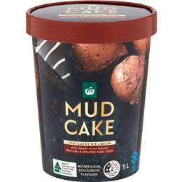 Woolworths Ice Cream Mud Cake