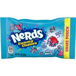 Nerds Gummy Clusters Share Pouch Very Berry