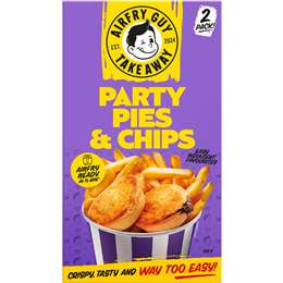 Airfry Guy Party Pies & Chips 310g