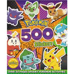 Pokemon Halloween 500 Stickers Activity Book 30 Pages each