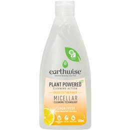 Earthwise Dishwashing Liquid Plant Powered Lemon Fresh 500mL