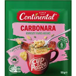 Continental Cup A Pasta Carbonara 50g