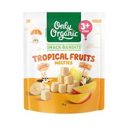 Only Organic Snack Bandits Melties Tropical Fruit 15g