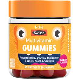 Little Swisse Multivitamin Gummies Raspberry 50 pack