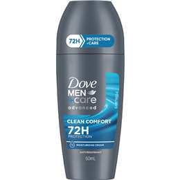 Dove Men +Care Advanced Clean Comfort Roll On 72h Protection 50mL