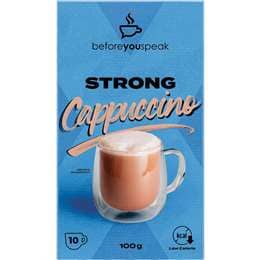 Beforeyouspeak Strong Cappuccino 10 pack