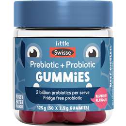 Little Swisse Prebiotic + Probiotic Gummies For Kids 50 pack