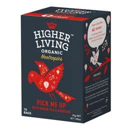 Higher Living Organic Nootropics Pick Me Up 15 pack