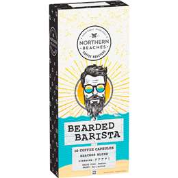 Northern Beaches Coffee Roasters Bearded Barista Coffee Capsules