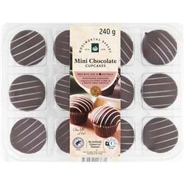 Woolworths Mini Iced Mudcake Cupcakes