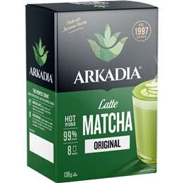 Arkadia Latte Matcha Sachets Original