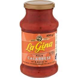 La Gina Calabrese Pasta Sauce
