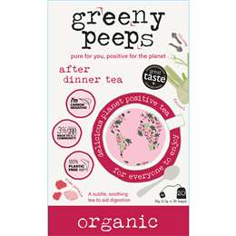 Greeny Peeps After Dinner Tea 20 pack