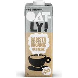 Oatly! Barista Organic Oat Long Life Milk UHT