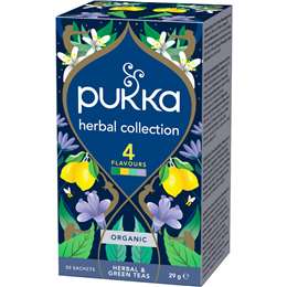Pukka Herbal Collection Organic Tea Satchets 20 pack