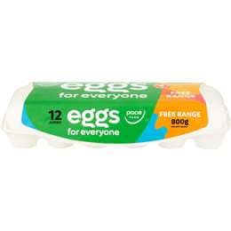 Pace Farm 12 For Everyone Free Range Jumbo Eggs