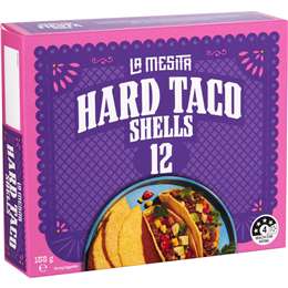 La Mesita Hard Taco Shells
