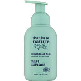 Thanks To Nature Foaming Hand Wash Shea & Sunflower 500mL