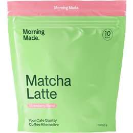 Morning Made Matcha Latte Strawberry Blend