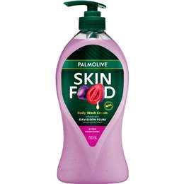 Palmolive Body Wash Cream Skin Food Davidson Plum 750mL