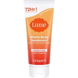 Lume Whole Body Deodorant Cream Clean Tangerine 62g