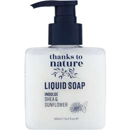 Thanks To Nature Liquid Hand Soap Indulge Shea & Sunflower 300mL