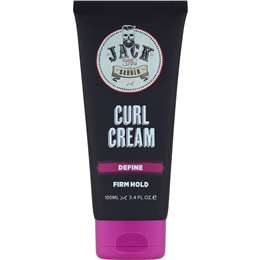 Jack The Barber Curl Cream Mens Hair Styler Firm Hold Define 100mL