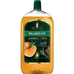 Palmolive Hand Wash Luminous Oils Refill Mandarin & Rosemary 1L
