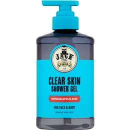 Jack The Barber Clear Skin Shower Gel 500mL